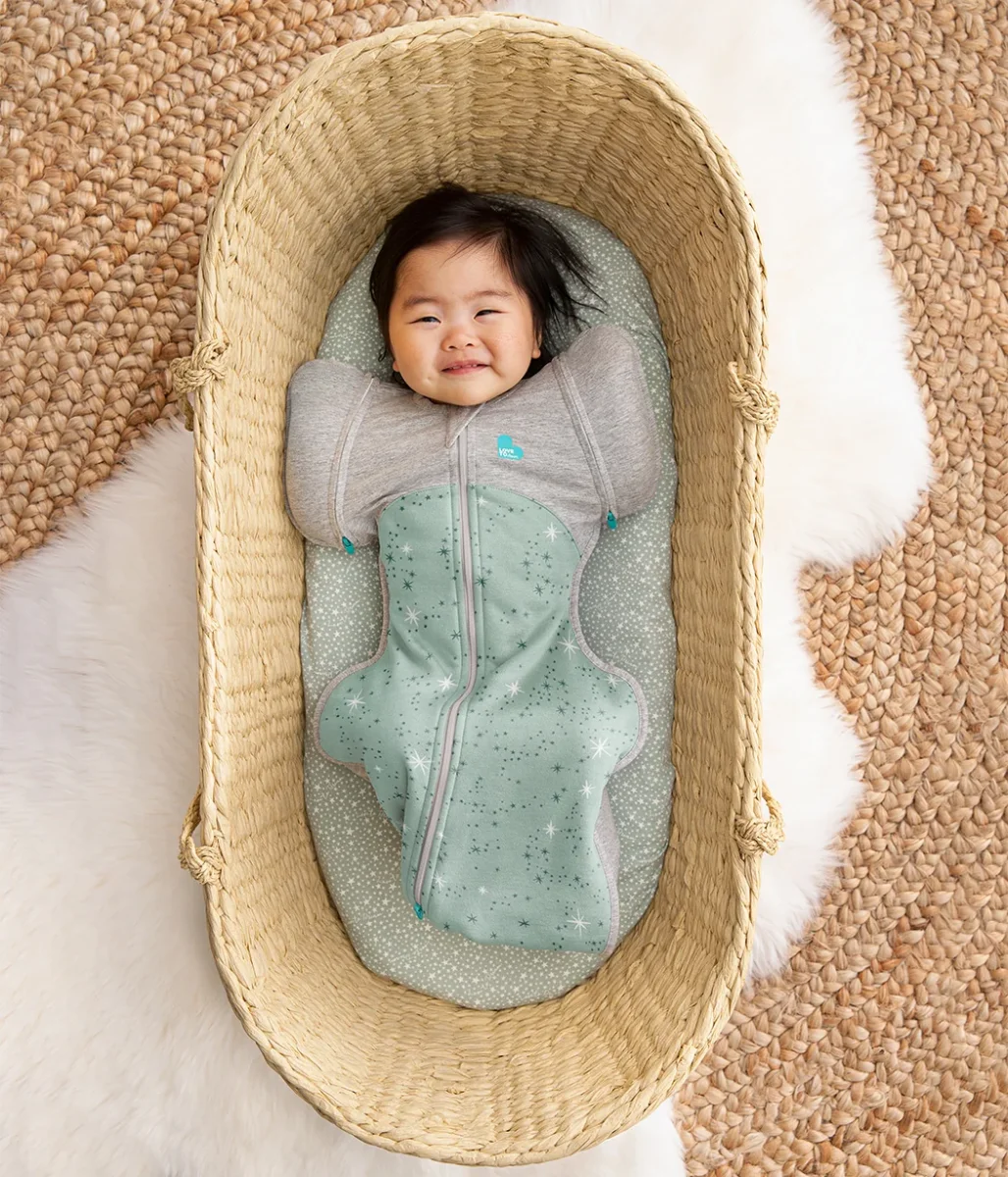 Swaddle Up™ Bolso de transición 1.5 TOG Algodón Oliva Estrella del Norte - Imagen 6