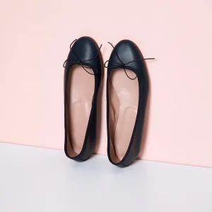 Bailarina Piel Navy