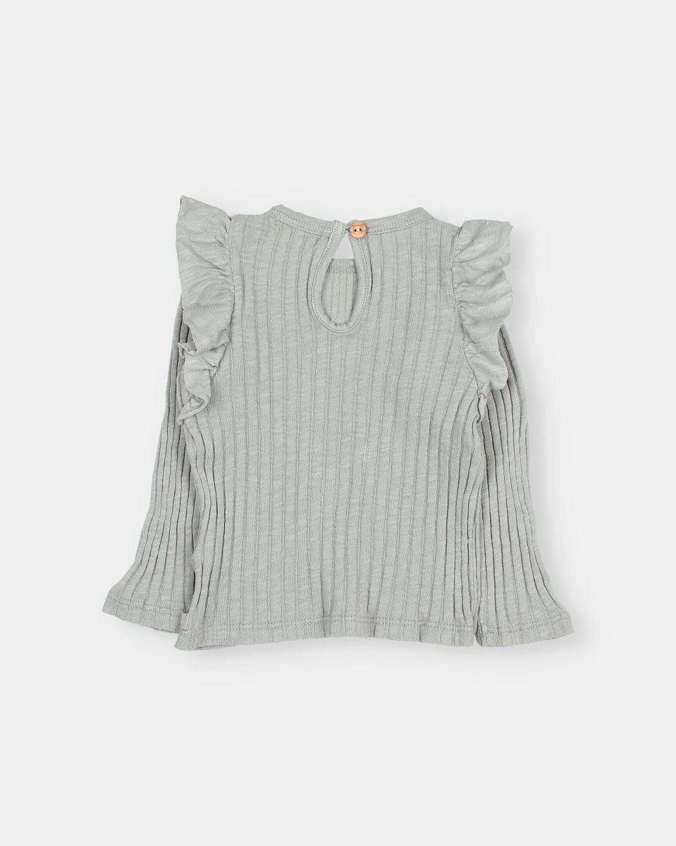 Camiseta de canalé GIRLY BB- BÚHO - Imagen 3