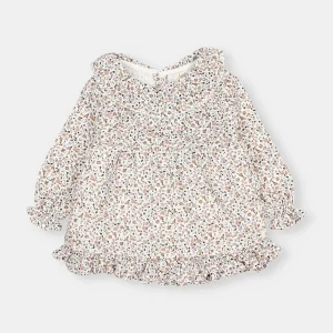 Vestido estampado de flores- BÚHO