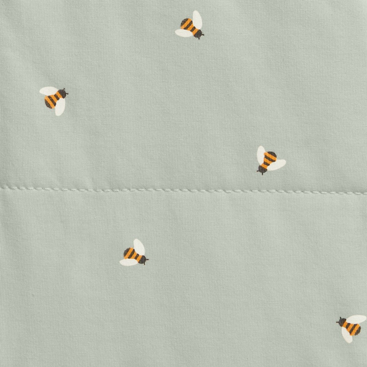 Swaddle Up™ 2.5 TOG Algodón Verde Oliva con Abejas - Imagen 5