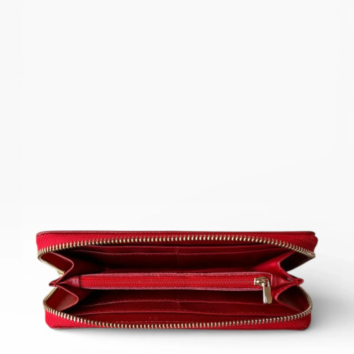 Billetera Larga de Cuero Vacuno para Mujer – 12 Ranuras Modelo Masterly - Imagen 5