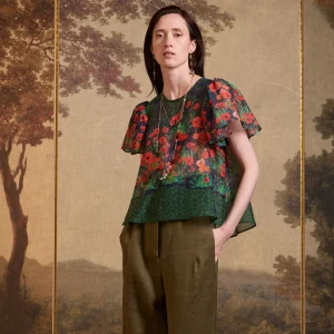 Blusa Amapolas Green