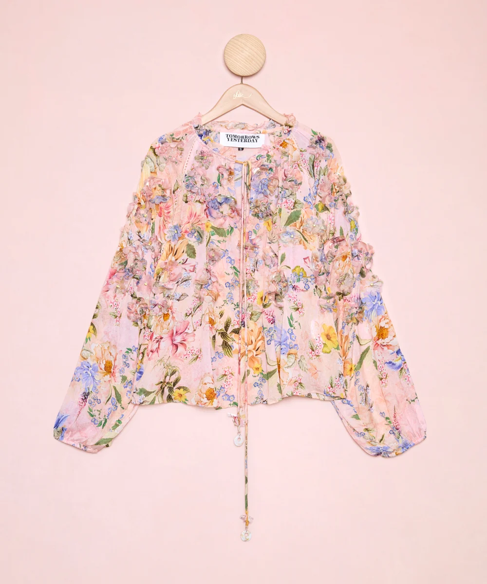 Blusa Estampado Flores - Imagen 3