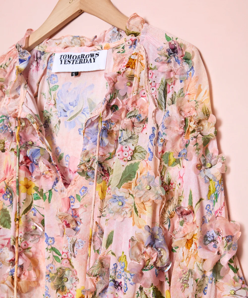 Blusa Estampado Flores - Imagen 2