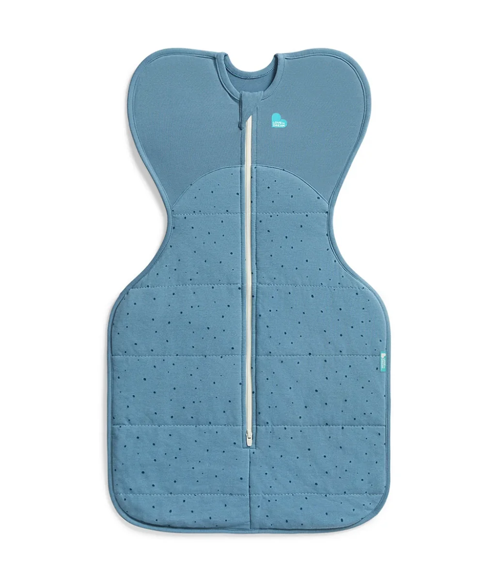 Swaddle Up™ Saco de arrullo 2.5 TOG Algodón Azul tormenta Guijarros - Imagen 3