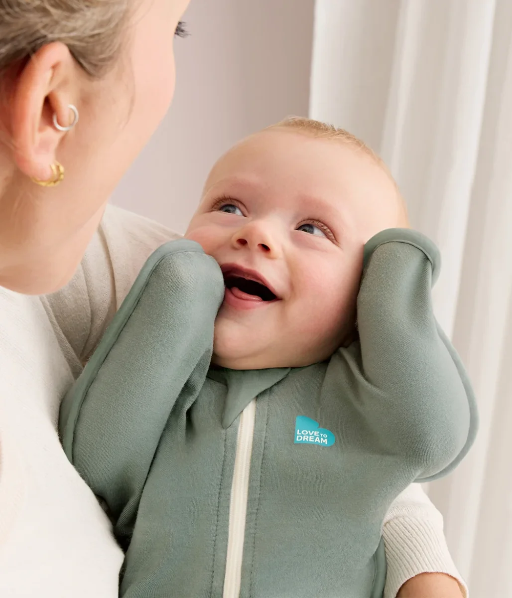 Swaddle Up™ 1.0 TOG Algodón Oliva intenso - Imagen 8