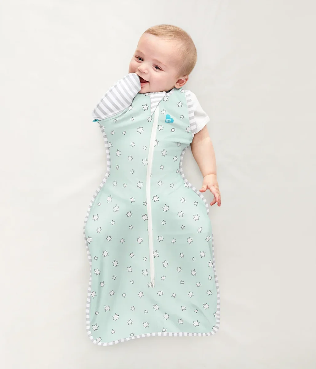 Swaddle Up™ Bolso de transición 0.2 TOG Viscosa de Bamboo Mint Superstar - Imagen 2