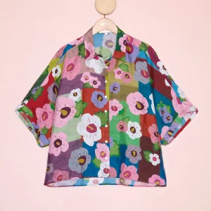 Camisa Flores Multicolor