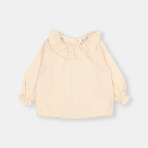 Blusa sheer check- BÚHO