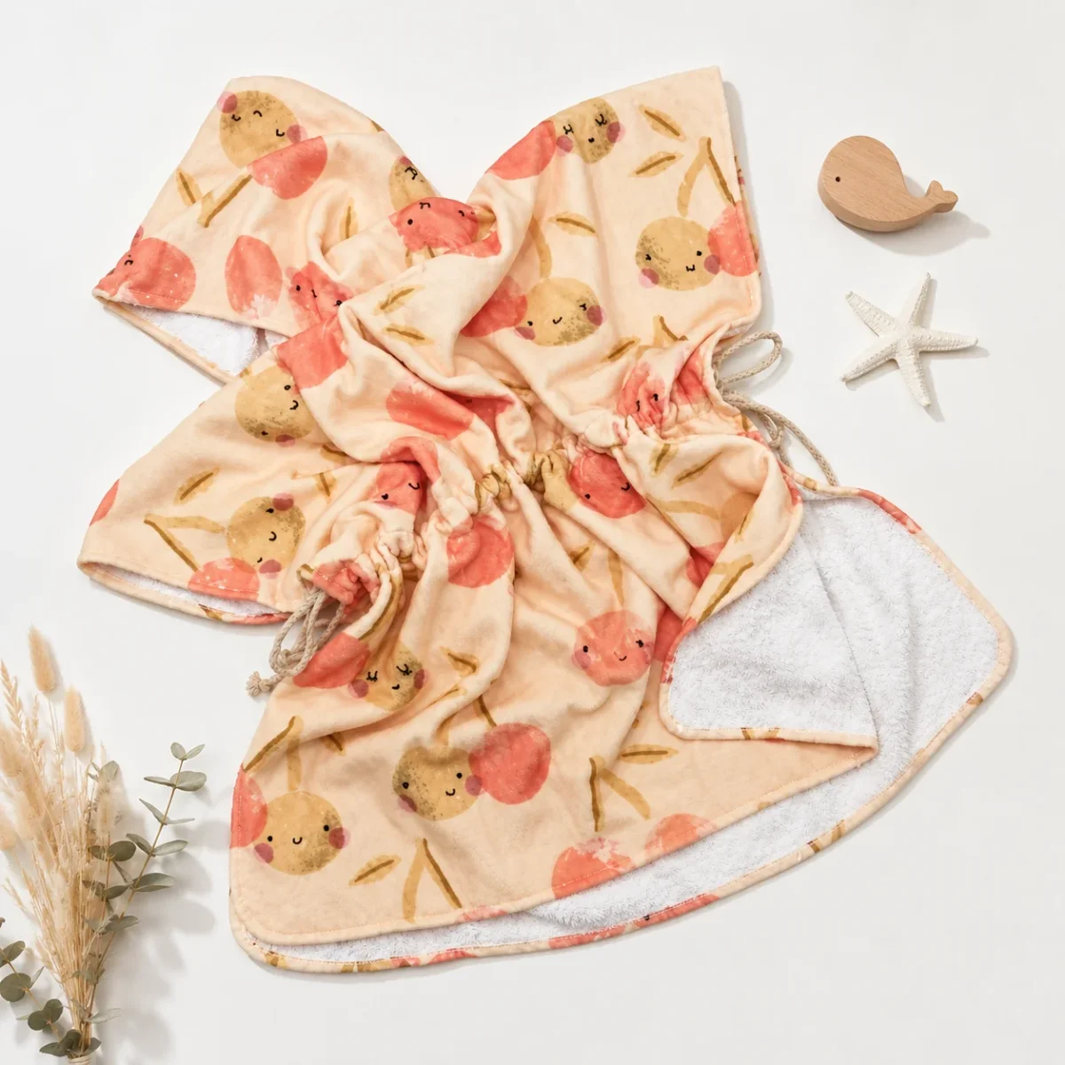 Toallas Poncho Estampadas- MONNUAGE - Imagen 3