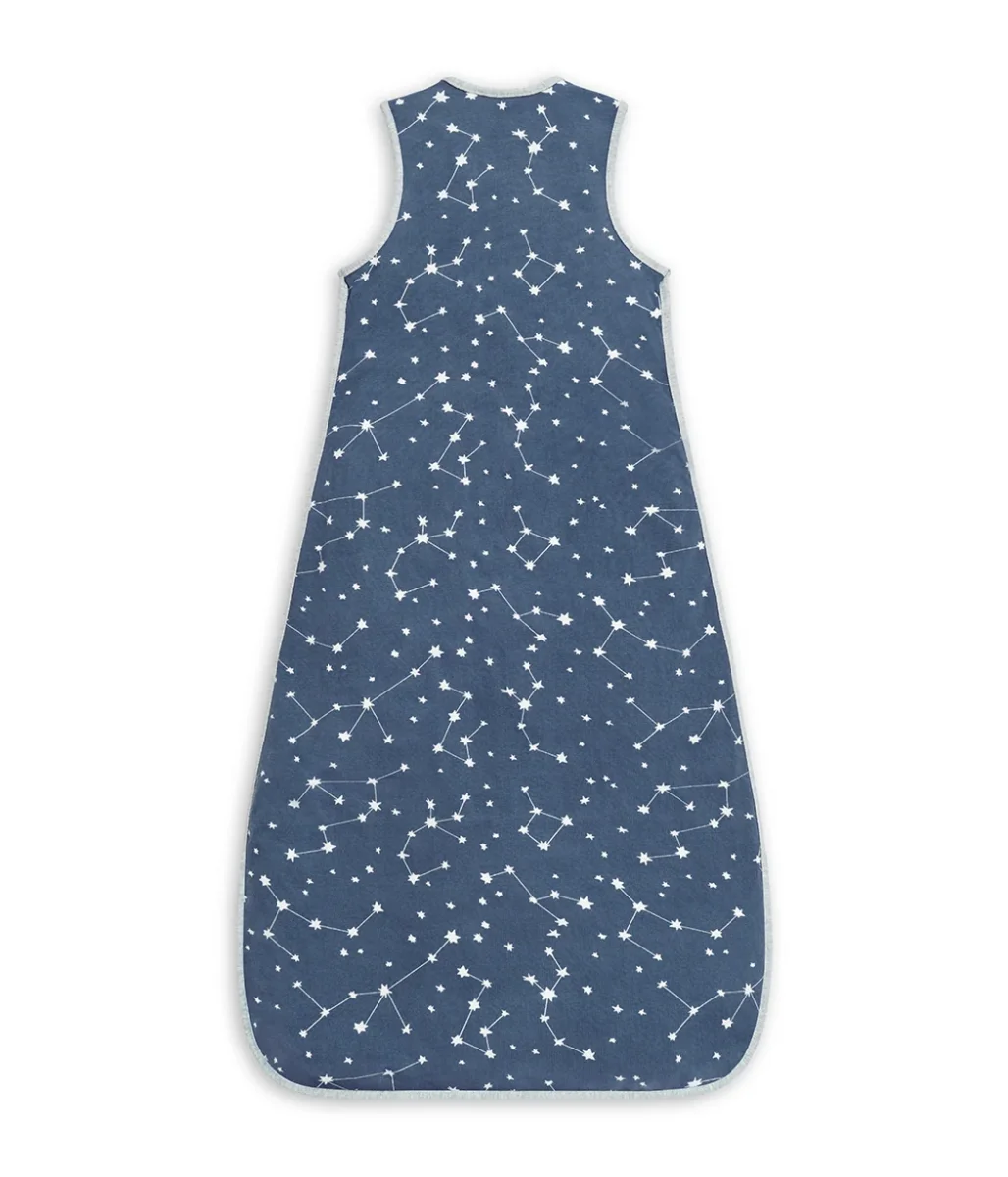 Saco de dormir Sin mangas 0,2 TOG Algodón orgánico Denim Stellar - Imagen 6