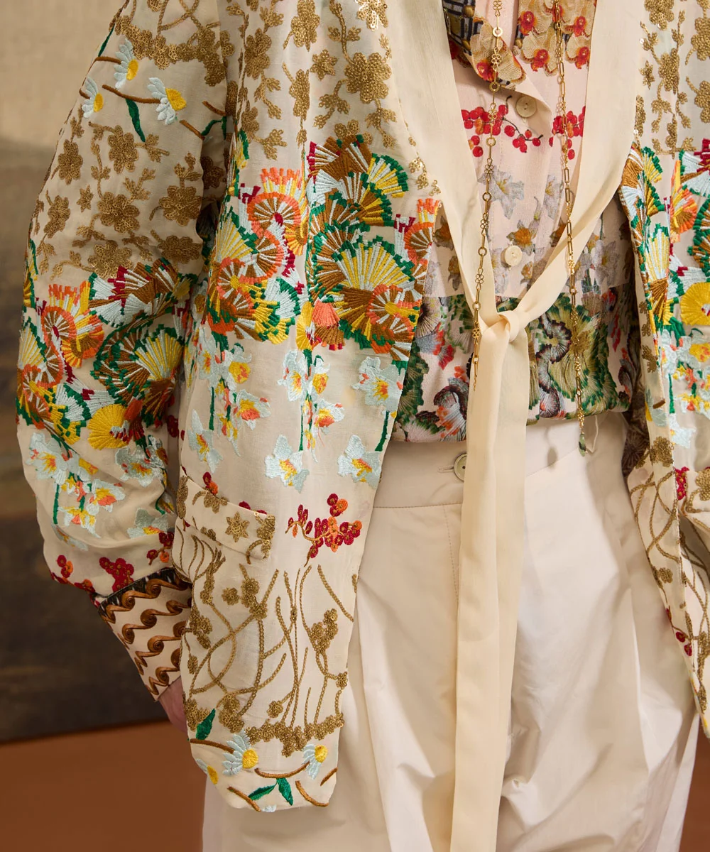 Chaqueta Bordada Mosaicos - Imagen 3