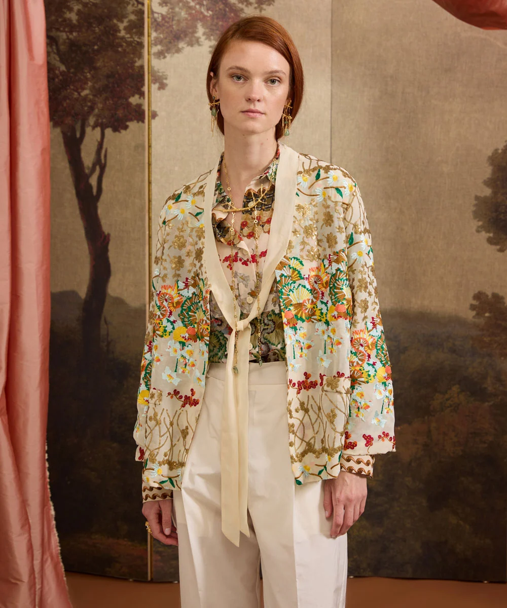 Chaqueta Bordada Mosaicos - Imagen 2