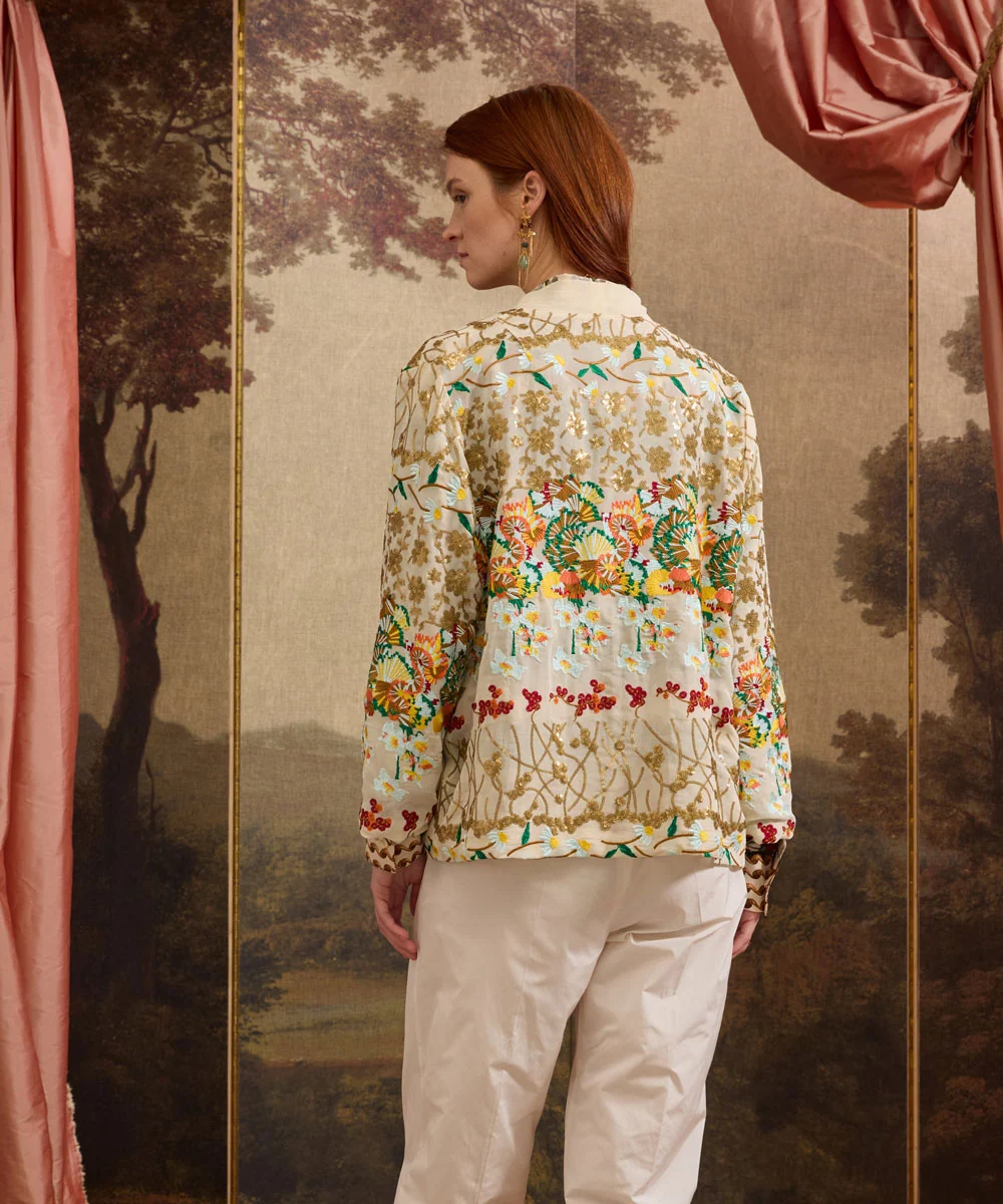 Chaqueta Bordada Mosaicos - Imagen 4