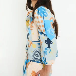 Chaqueta Farol Beach Azul