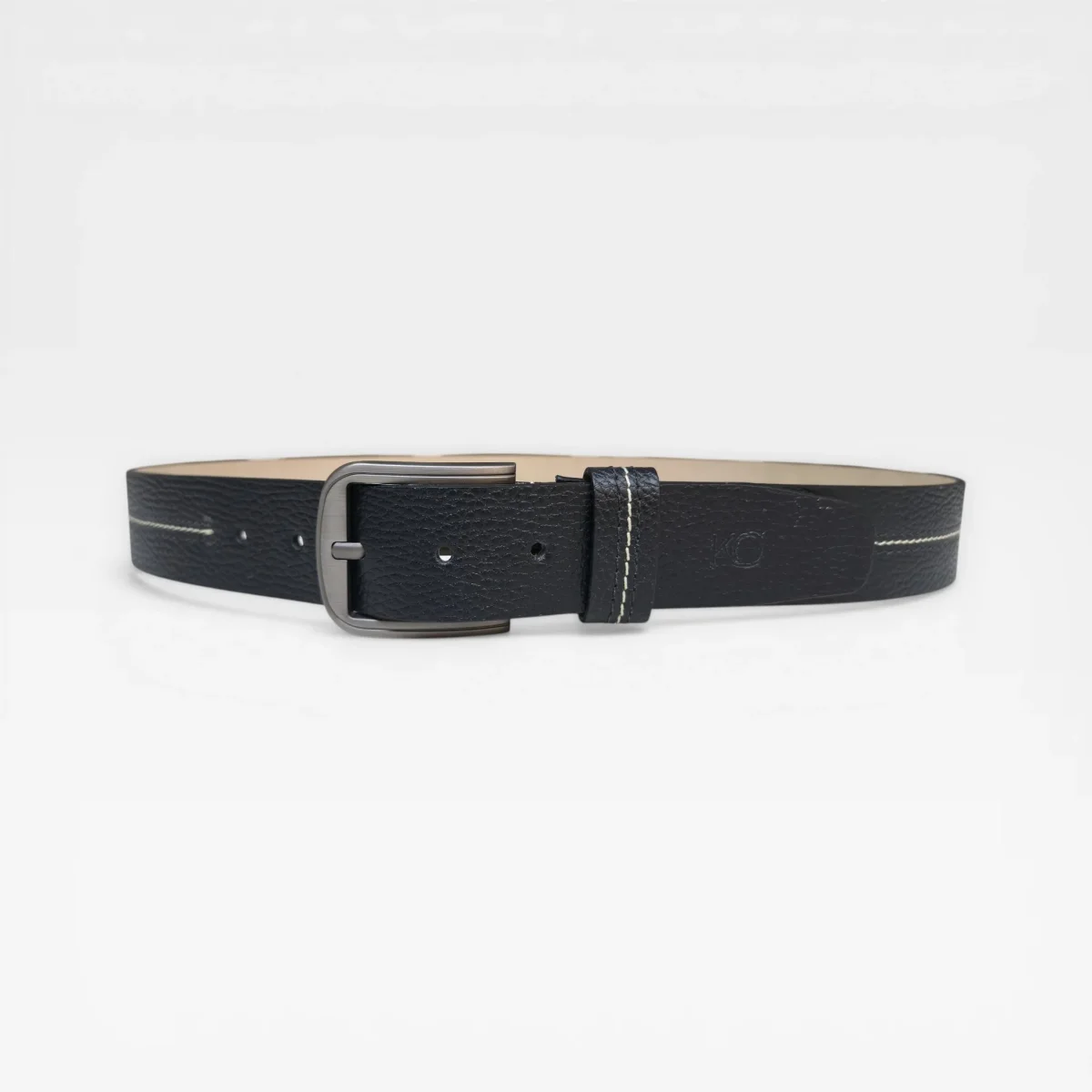 Cinturón Casual de Cuero Vacuno para Hombre 4cm – Alta Densidad Modelo Strength - Imagen 4