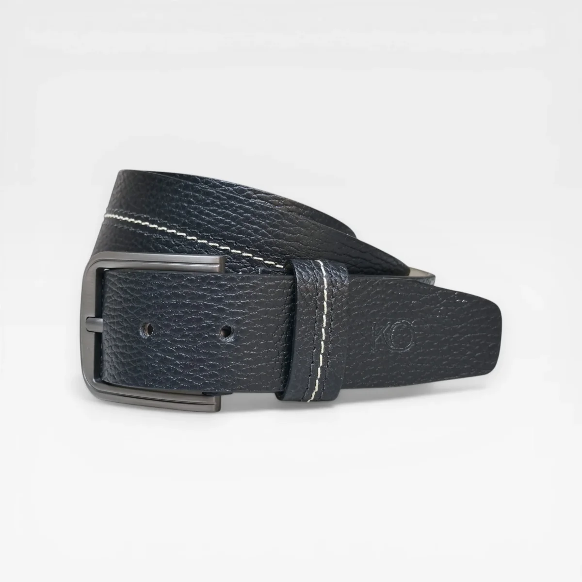 Cinturón Casual de Cuero Vacuno para Hombre 4cm – Alta Densidad Modelo Strength - Imagen 2