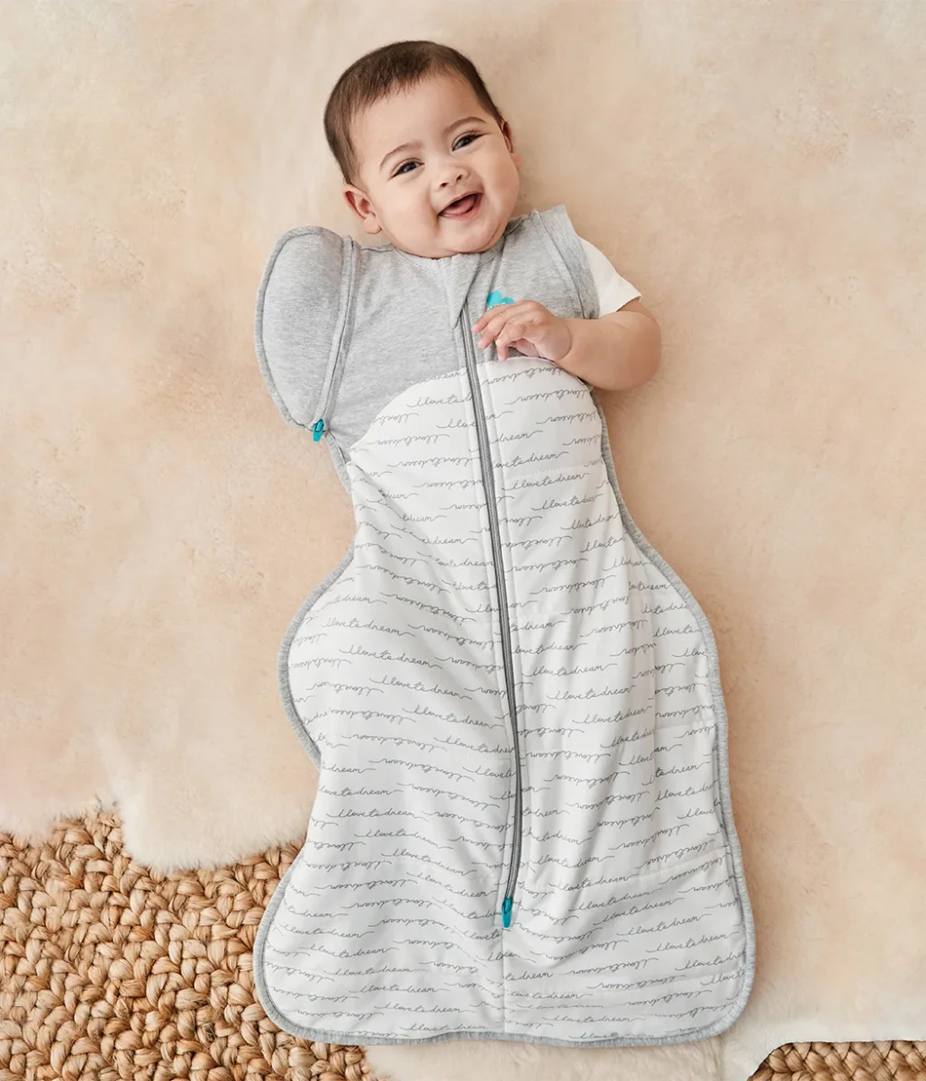 Swaddle Up™ 1.0 TOG Algodón Dusty Blue Daydream - Imagen 3