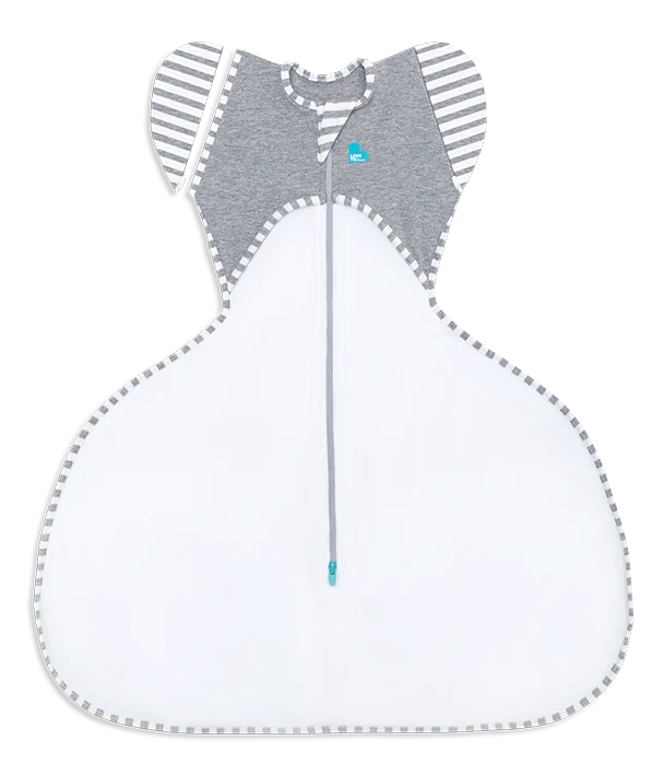 Swaddle Up™ Bolsa de transición Arnés de cadera 1.0 TOG Algodón Gris - Imagen 3