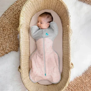 Swaddle Up™ 1.5 TOG Algodón Rosa Estrella del Norte