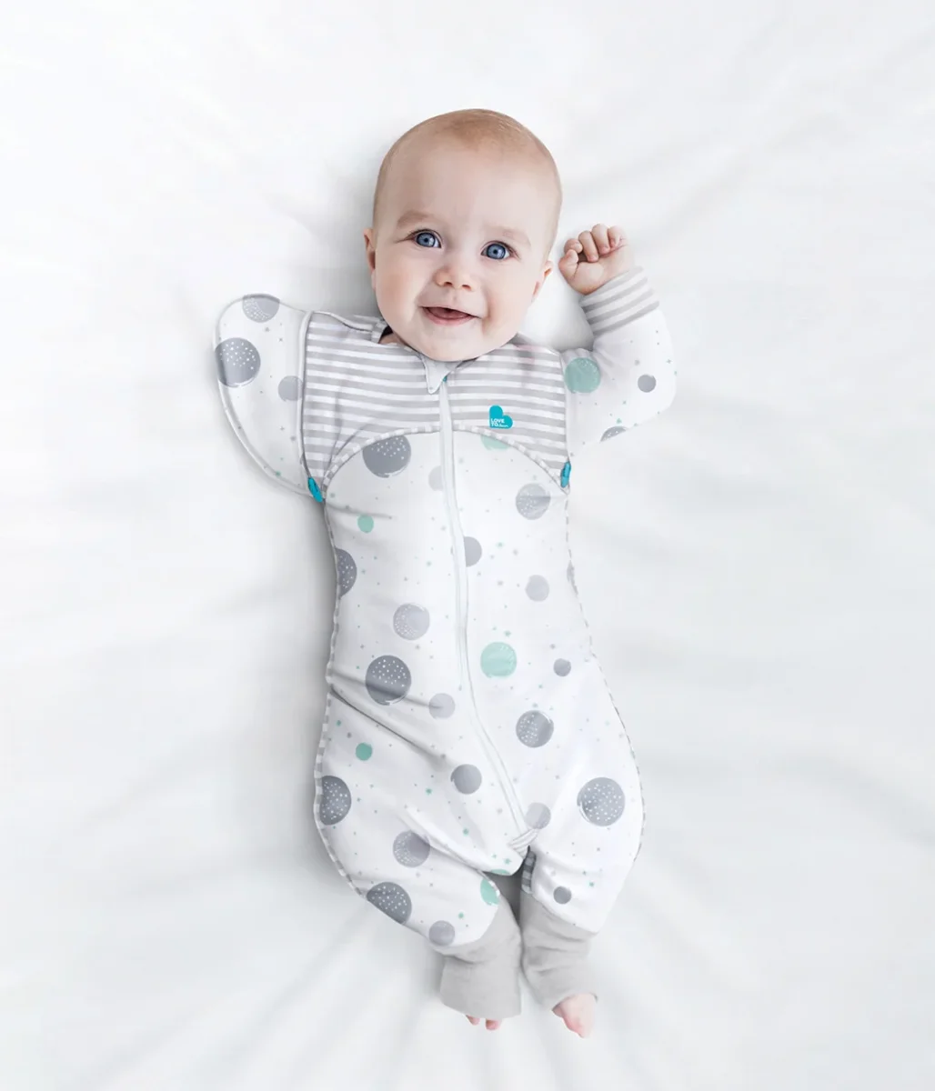 Swaddle Up™ Traje de transición 0.2 TOG Algodón Blanco