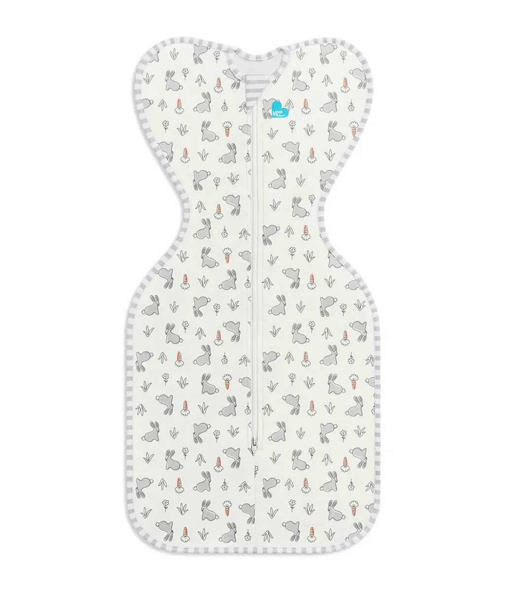 Swaddle Up™ 1.0 TOG Algodón Conejito Blanco - Imagen 3