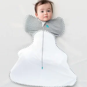 Swaddle Up™ Saco de arrullo especial para displasia de cadera 1.0 TOG Gris