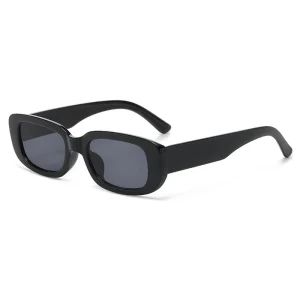 Lentes de sol estilo Vintage color negro