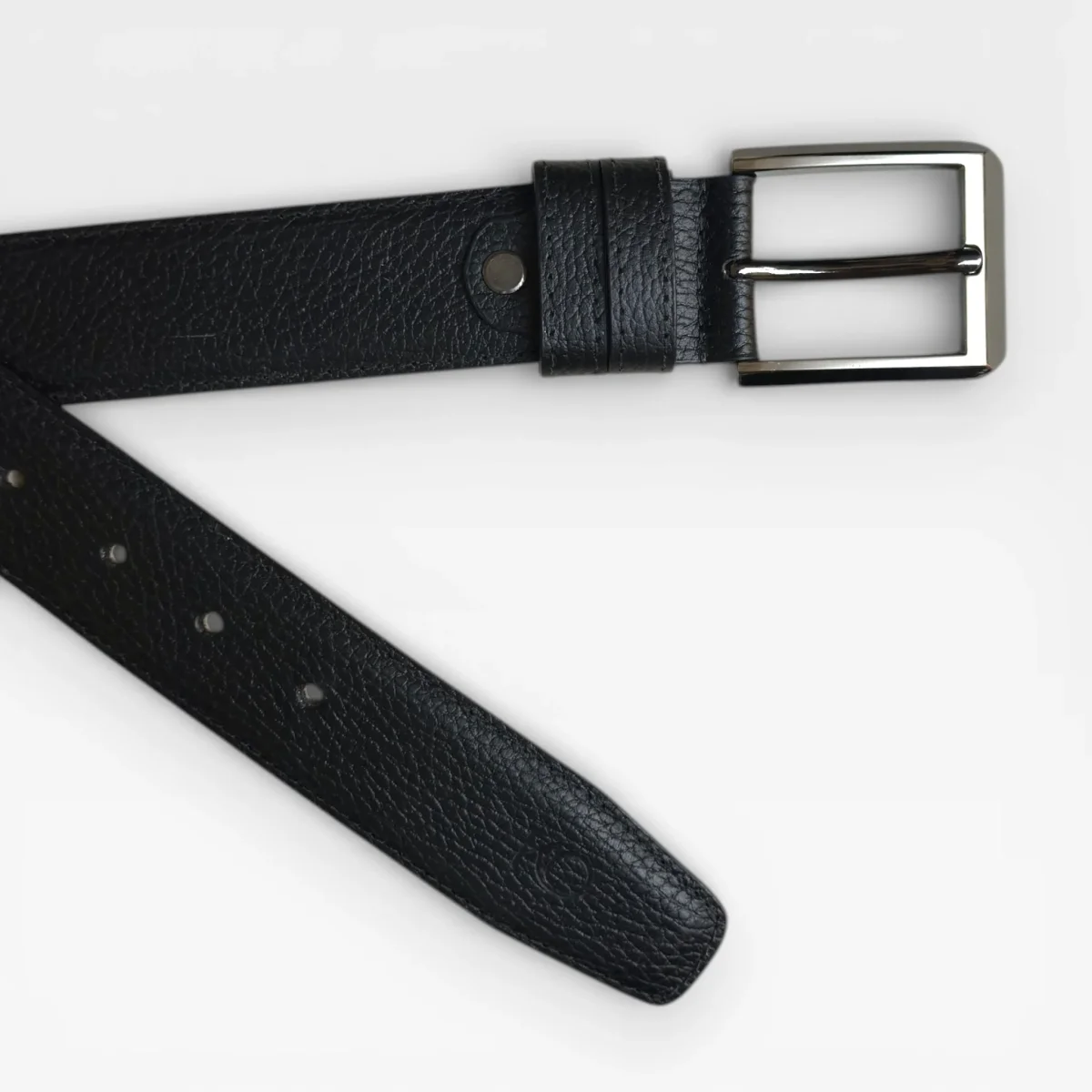 Cinturón de Cuero Vacuno Grueso para Hombre 4cm – 6 Colores Modelo Grand - Imagen 3