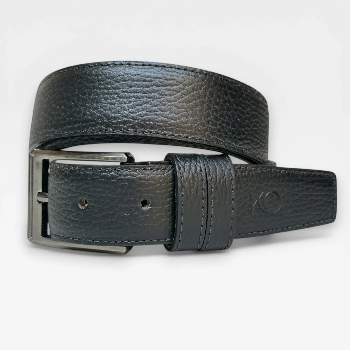 Cinturón Formal de Cuero Vacuno para Hombre 3.5cm – Hebilla Zamak Modelo Excellent