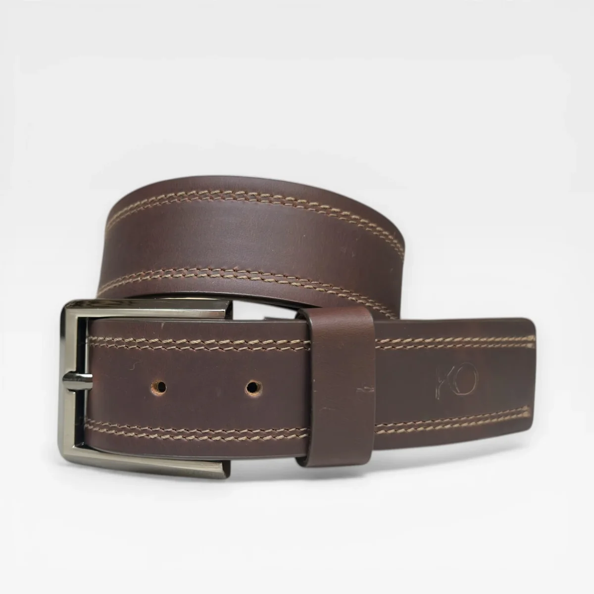 Cinturón Formal de Cuero Vacuno Premium para Hombre – Modelo Starta - Imagen 7