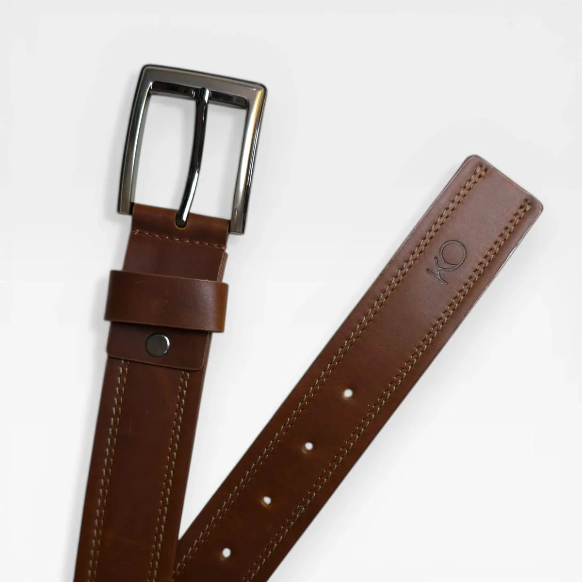 Cinturón Formal de Cuero Vacuno Premium para Hombre – Modelo Starta - Imagen 5
