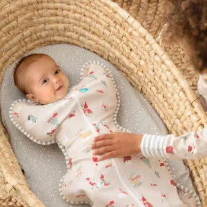 Swaddle Up™ 1.0 TOG Algodón Beige Fiesta de nieve