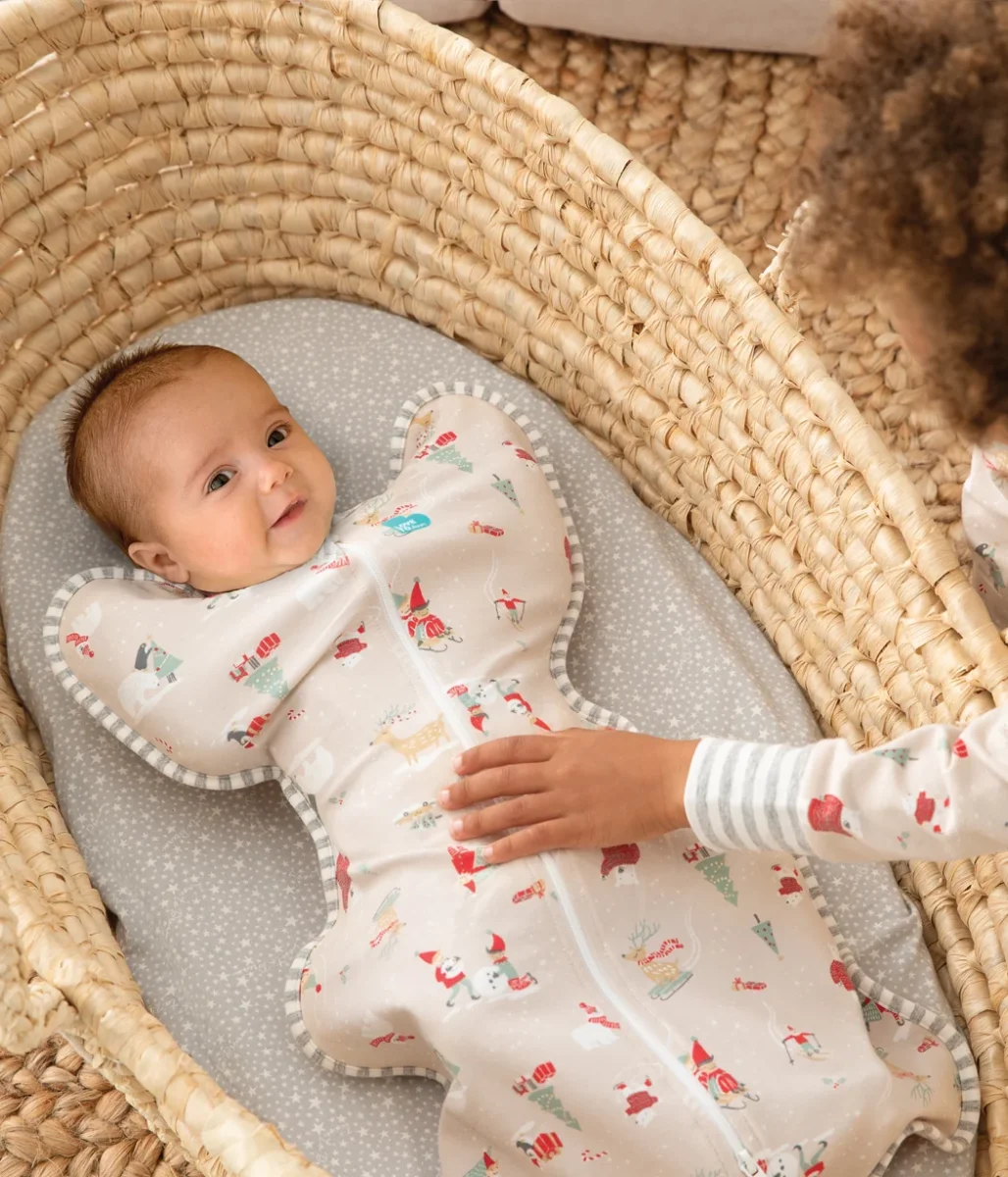 Swaddle Up™ 1.0 TOG Algodón Beige Fiesta de nieve