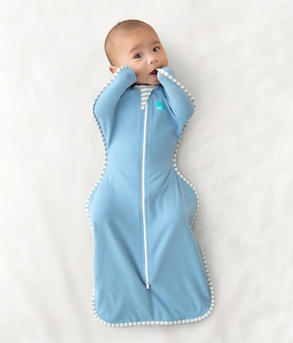 Swaddle Up™ 1.0 TOG Algodón Azul empolvado - Imagen 5