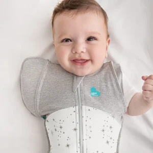 Swaddle Up™ Bolsa de transición 1.5 TOG Algodón Blanco Estrella del Norte