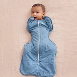 Swaddle Up™ Saco de arrullo 2.5 TOG Algodón Azul tormenta Guijarros