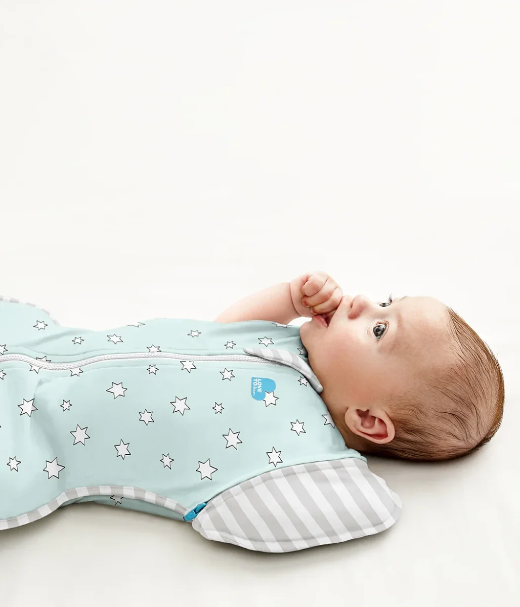 Swaddle Up™ Bolso de transición 0.2 TOG Viscosa de Bamboo Mint Superstar - Imagen 6