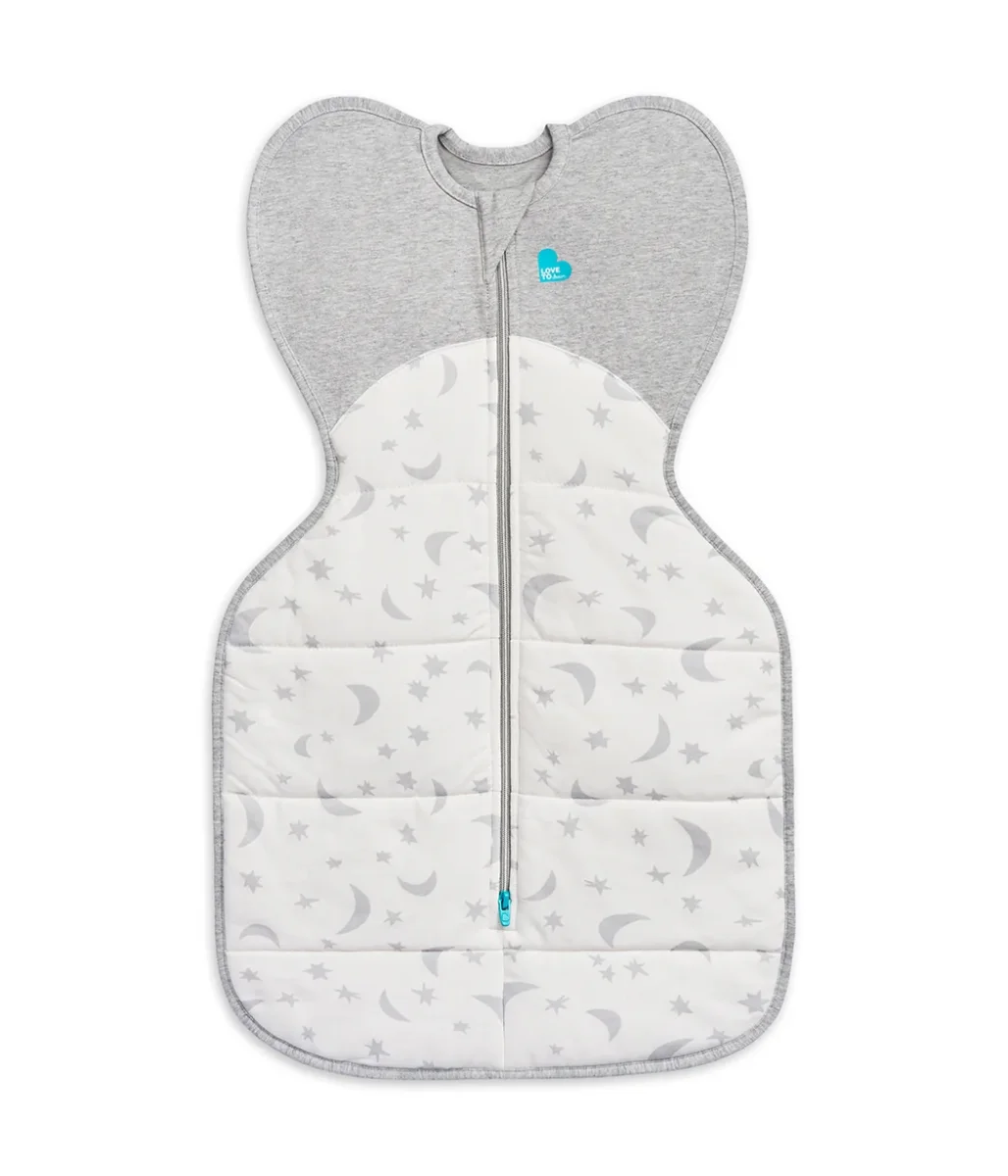 Swaddle Up™ 3.5 TOG Algodón Blanco Claro de luna - Imagen 3