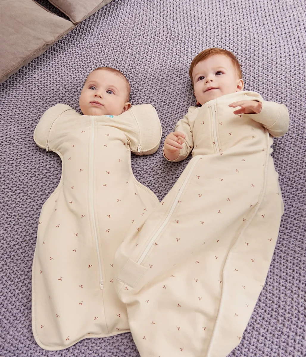 Saco de transición Swaddle Up™ 1.5 TOG Algodón Avena Ramitas - Imagen 9