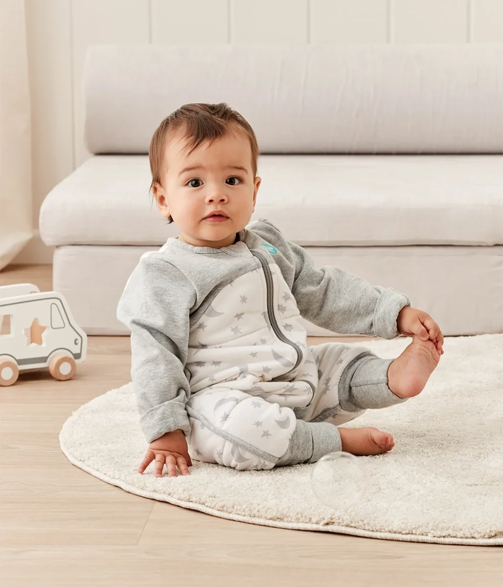 Pijama Manga Larga 2.5 TOG Algodón Blanco Claro de Luna - Imagen 6