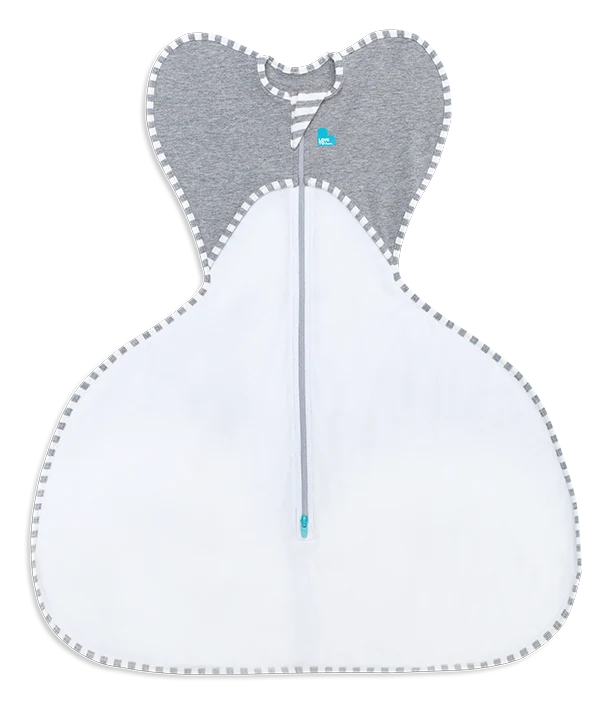 Swaddle Up™ Saco de arrullo especial para displasia de cadera 1.0 TOG Gris - Imagen 3