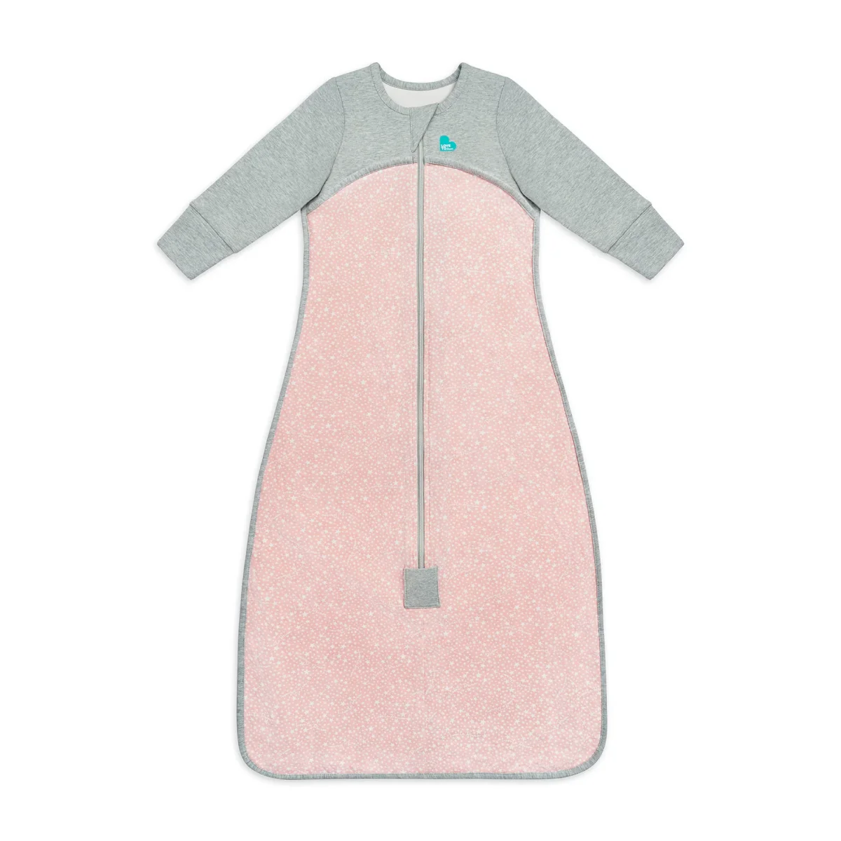 Saco de Dormir Manga Larga 1.0 TOG Algodón Rosa Stardust - Imagen 3