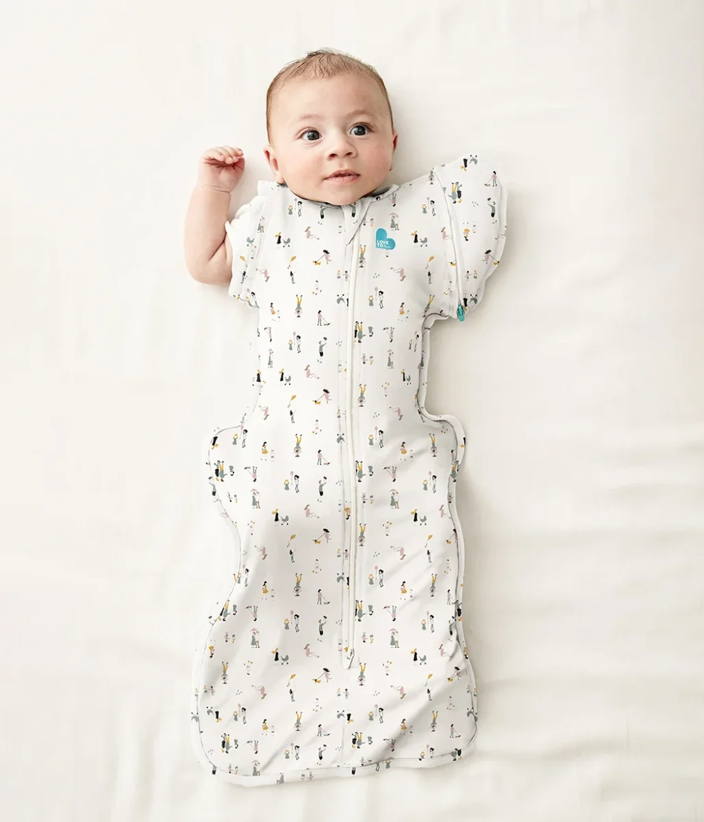 Swaddle Up™ Bolso de transición 1.0 TOG Algodón Blanco Comunidad - Imagen 6
