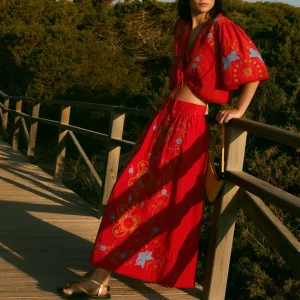 Falda Amapola Embroidery