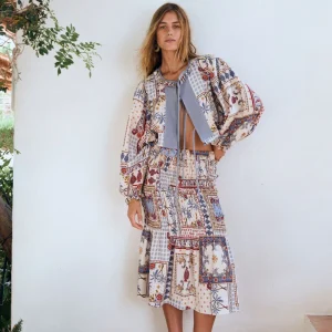 Falda Nadia Tropical
