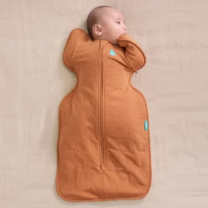 Swaddle Up™ Saco de dormir de transición 2 en 1 2.5 TOG Algodón Avellana Estrella acolchada