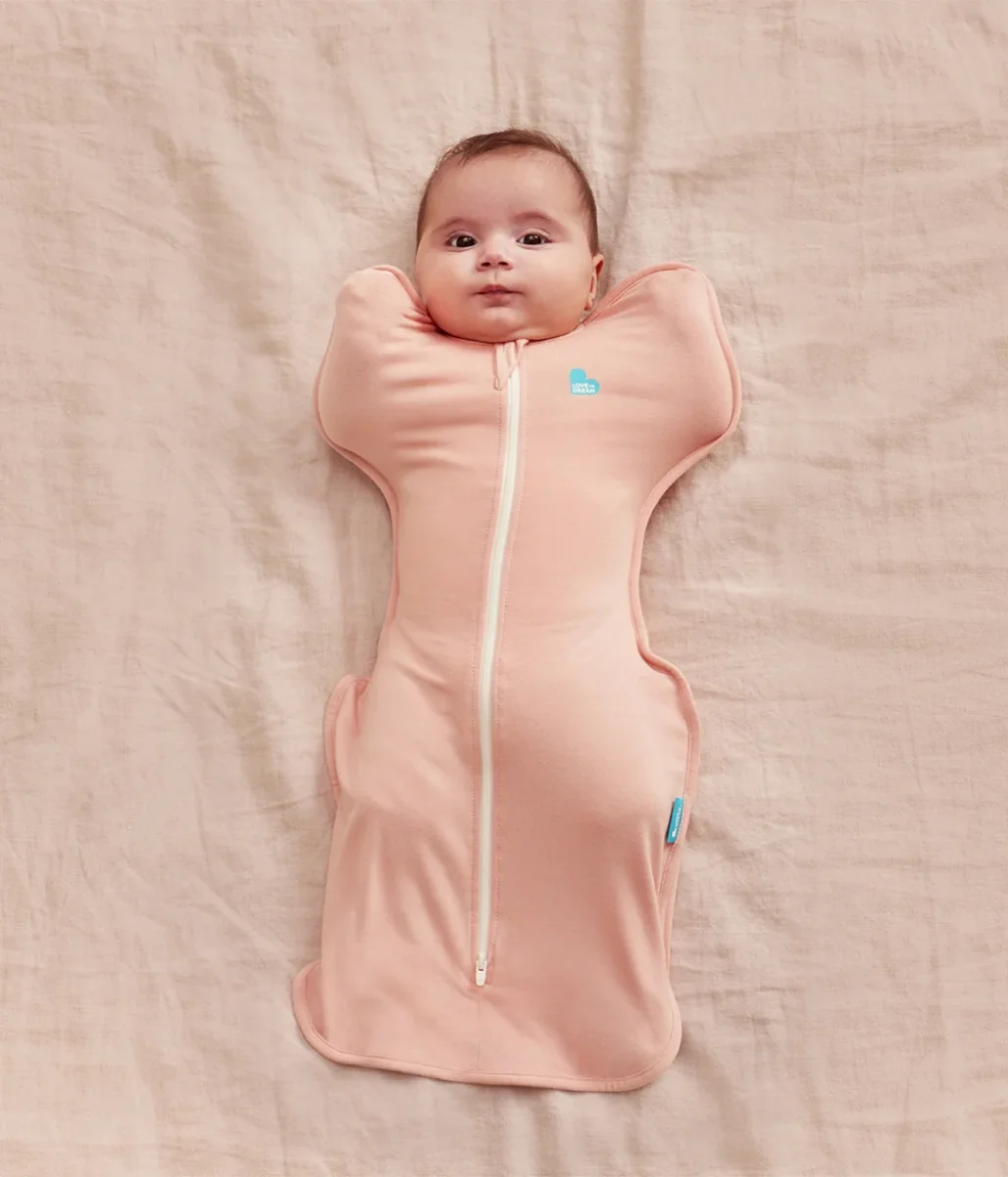 Swaddle Up™ Saco de arrullo 0.2 TOG Algodón Rosa Suave