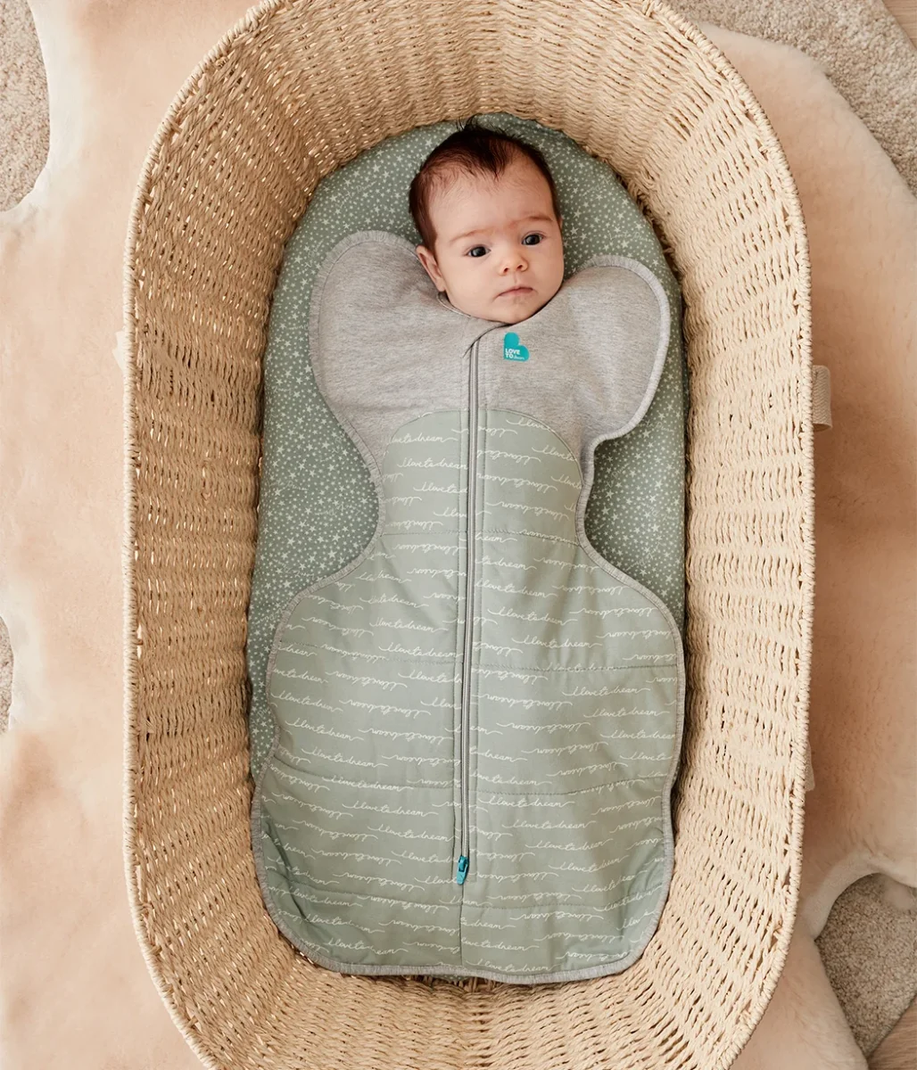 Swaddle Up™ 2.5 TOG Algodón Oliva Dreamer